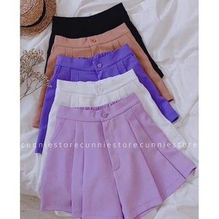 (CÓ SẴN) Quần short nữ đủ màu xinh xắn - Bao giống ảnh❤💕