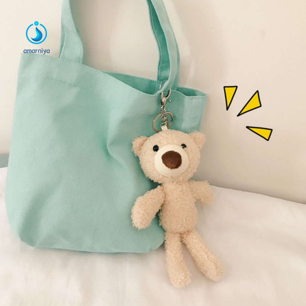 Móc Khóa Hình Thú Nhồi Bông Đáng Yêu