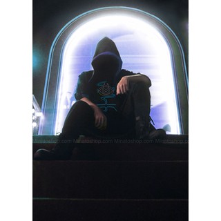 Áo Khoác Nam Nữ Nỉ Tay Lỡ Ghost - Specter - Necrom