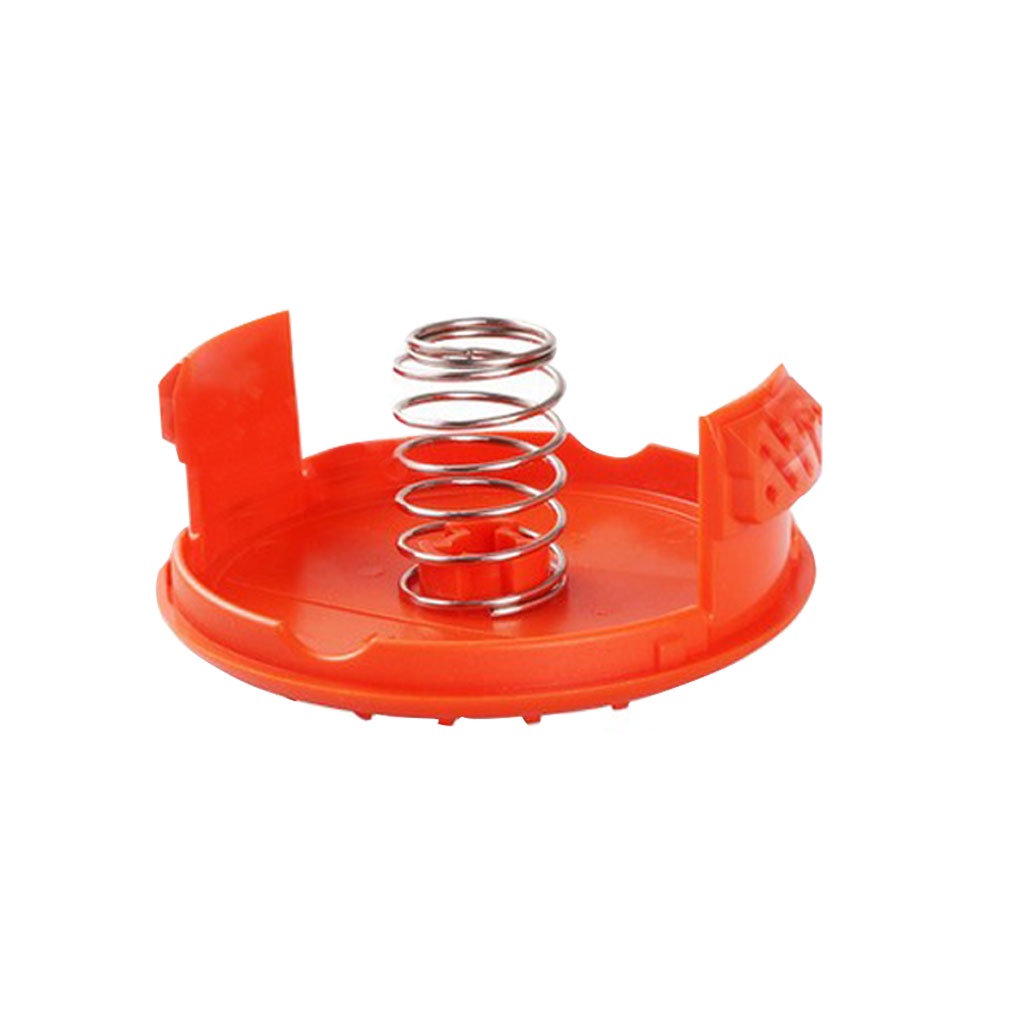 [CHOO] Replacement for Black Decker Grass Trimmer 4pcs Cover Cap and 4pcs Springs RC-100-P Lawn Mower Spare Parts