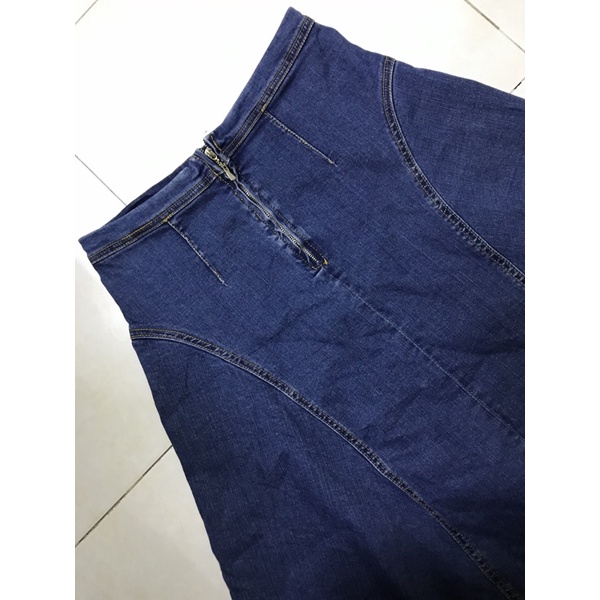 Váy jean xoè midi xịn 💐