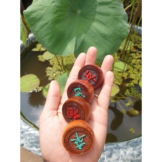 [giá xưởng] Quân cờ tướng gỗ Hương
