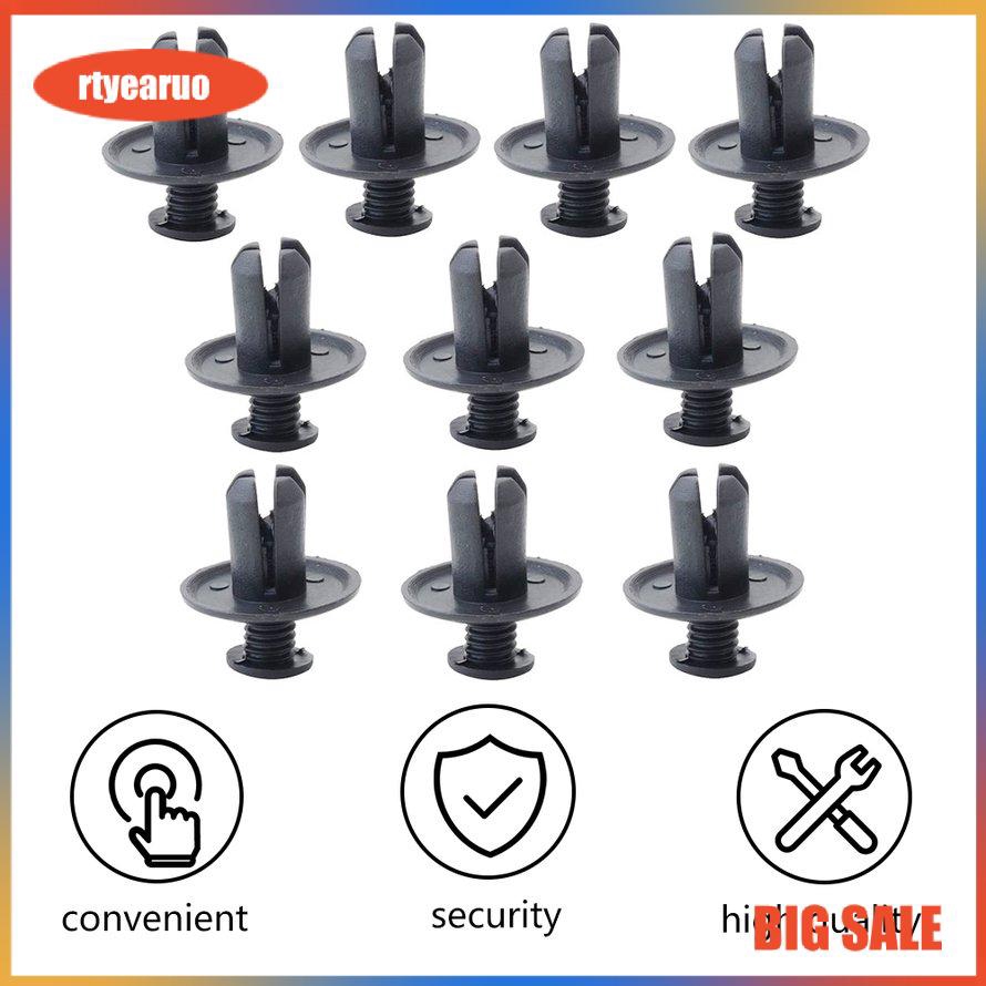 Bộ 10 Đinh Tán Nhựa Cho Xe Hơi