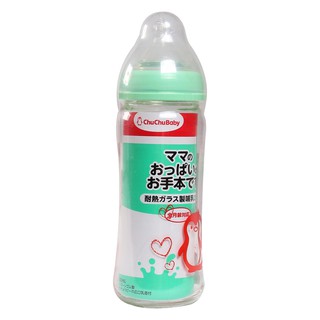 Bình Sữa Thủy Tinh Chuchu Baby 240Ml