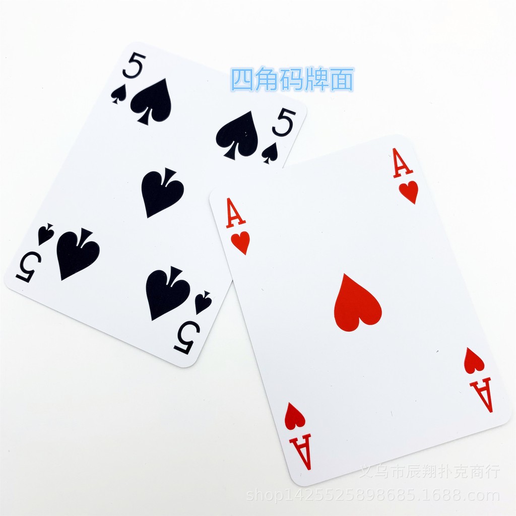 Bộ bài tây nhựa Poker bền đẹp chống nước 100% Plastic BN 17