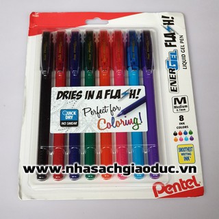 Bút gel Pentel Energel BL417 0,7mm (đủ màu) - Chính hãng
