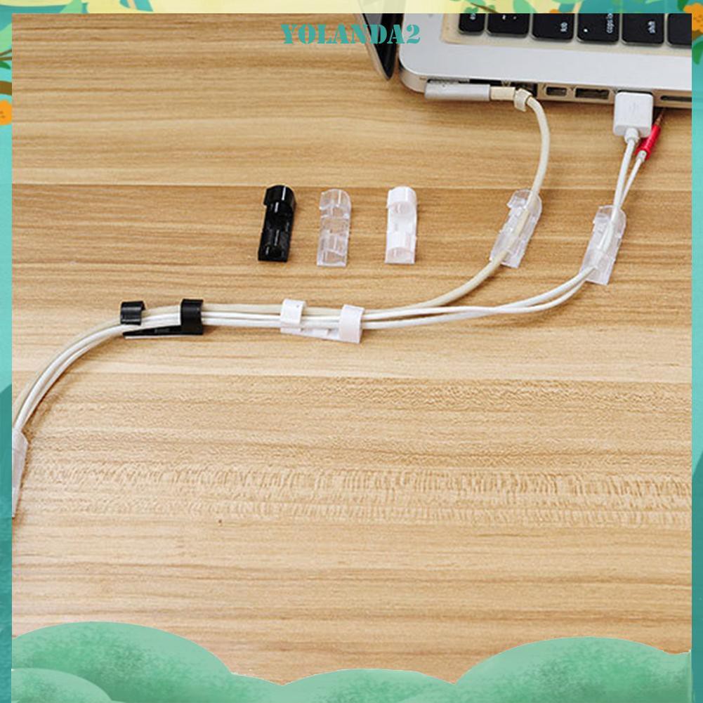 Set 20 Kẹp Cố Định Dây Cáp Tiện Dụng