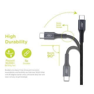 Cáp Innostyle DuraFlex USB-C to USB-C 1.5m