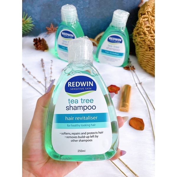 Dầu Gội Redwin Shampoo tee trea cho da gàu