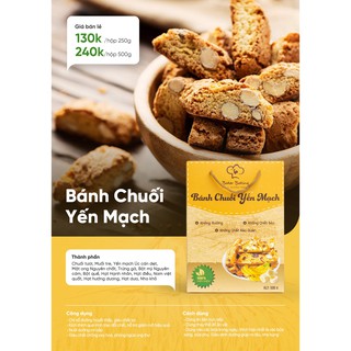 Bánh Chuối Yến Mạch Giảm Cân Baker Baking