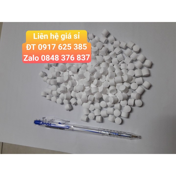 Bán lẻ Oxy viên túi 500g; cung cấp oxy nhanh cho tôm cá, viên oxy mồi câu dẫn dụ cá