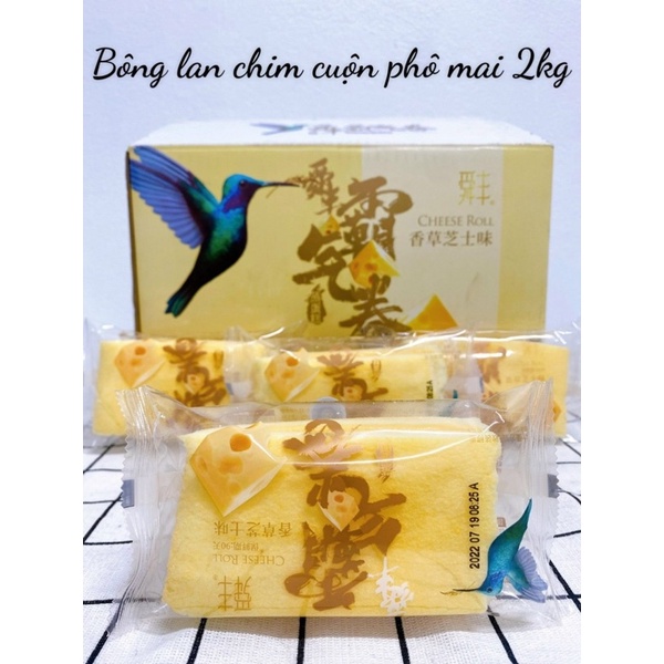 Bánh bông lan kẹp kem mix các vị (500gr)