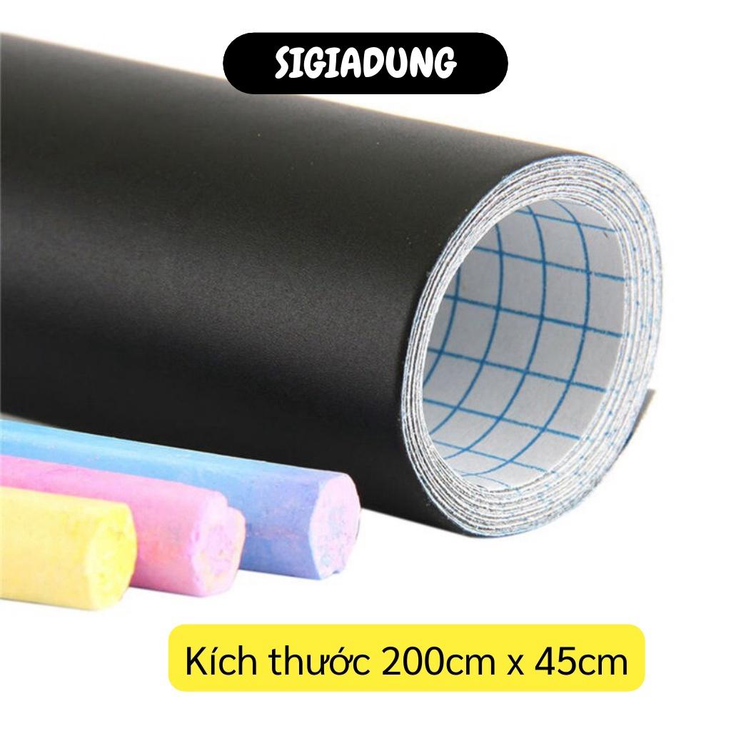 [SGD] Bảng Đen - Bảng Dán Tường Học Tập, Họp Văn Phòng - Giấy Decal Viết Xóa Đươc Cho Bé 5134