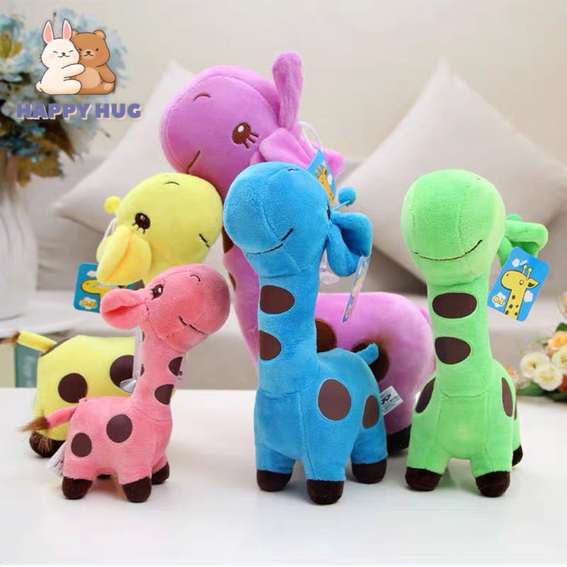 Thú bông hươu cao cổ size 25/40 cm, đồ chơi gấu nhồi bông cho đáng yêu cho bé - Happy Hug