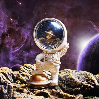 Mô Hình Phi Hành Gia Mini Thiết Kế Sáng Tạo Hiện Đại Trang Trí Phong Cách Bắc Âu