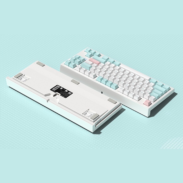 Bàn phím cơ không dây FL-Esports FL750 Marshmallow 3 Mode - Gasket Mount