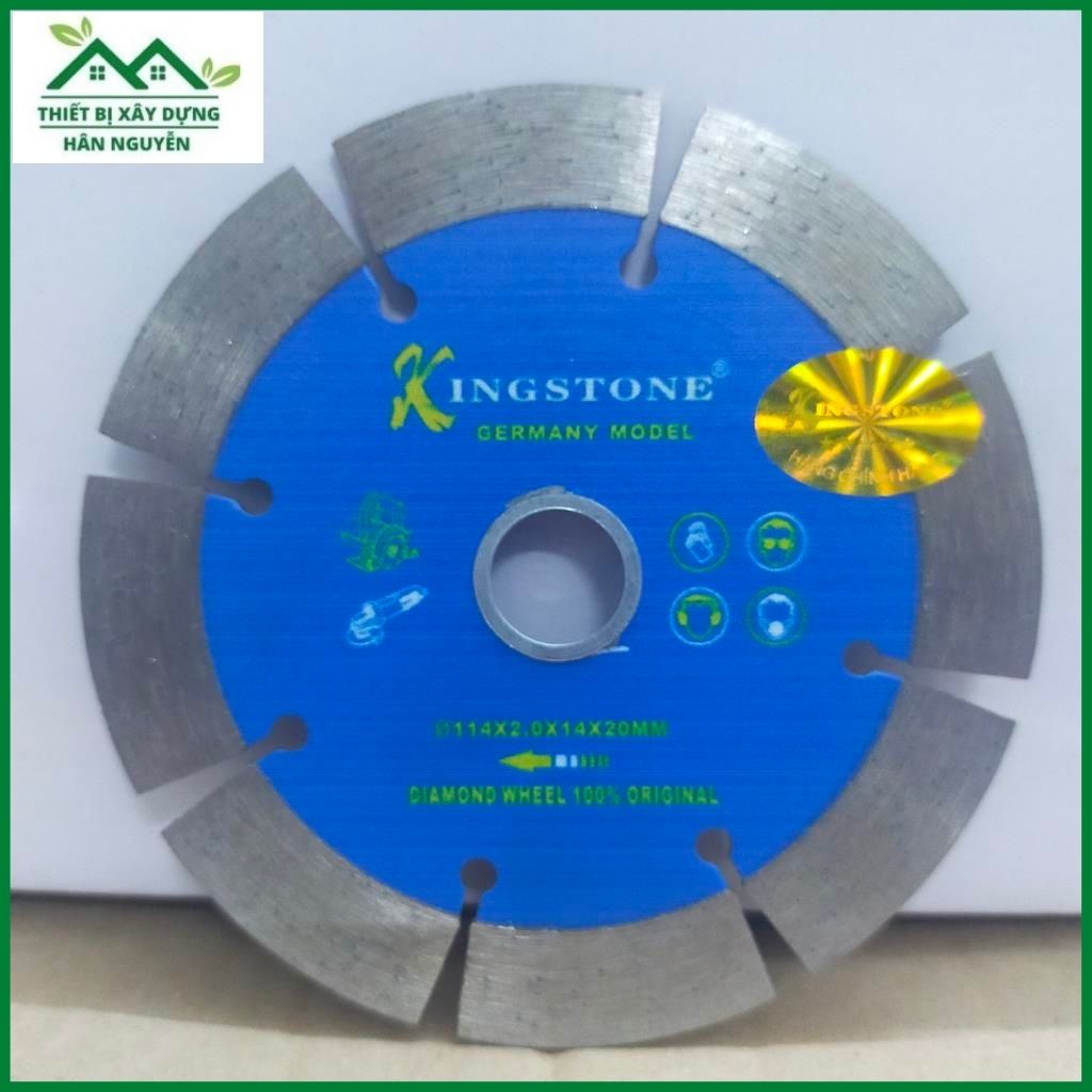 Lưỡi cắt gạch khô Kingstone 114mm dùng cho máy cắt cầm tay 1 tấc,đĩa cắt gạch chuyên cắt gạch,đá ,tường