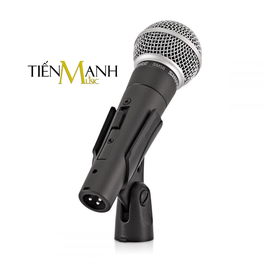 [Chính Hãng] Mic Cầm Tay Shure SM58-S Có Công Tắc Micro Phòng Thu Studio SM58S Microphone Karaoke SM58