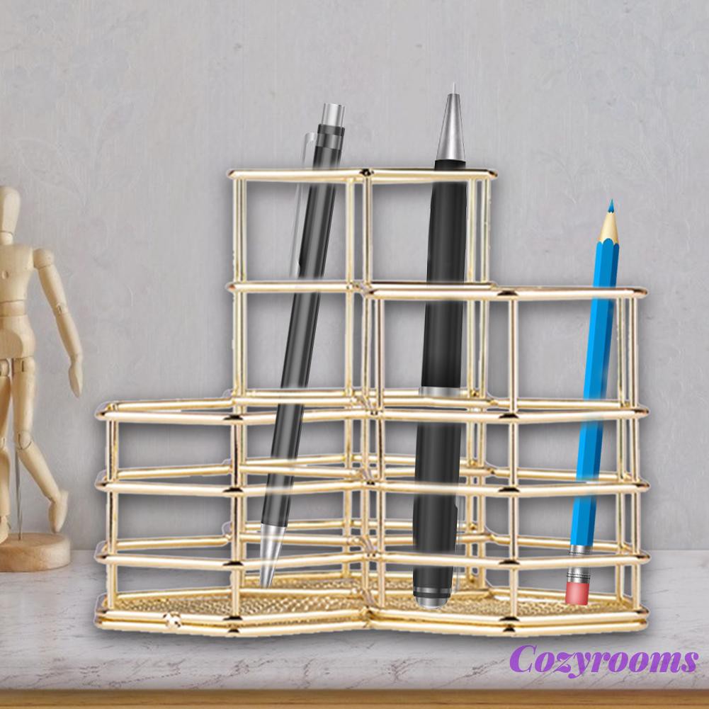 Giá Đựng Cọ Trang Điểm Hình Lục Giác