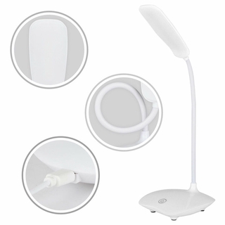 3 Mode USB Rechargeable Reading Light Desk Lamp / 360° Rotatable Studying Reading Night Light