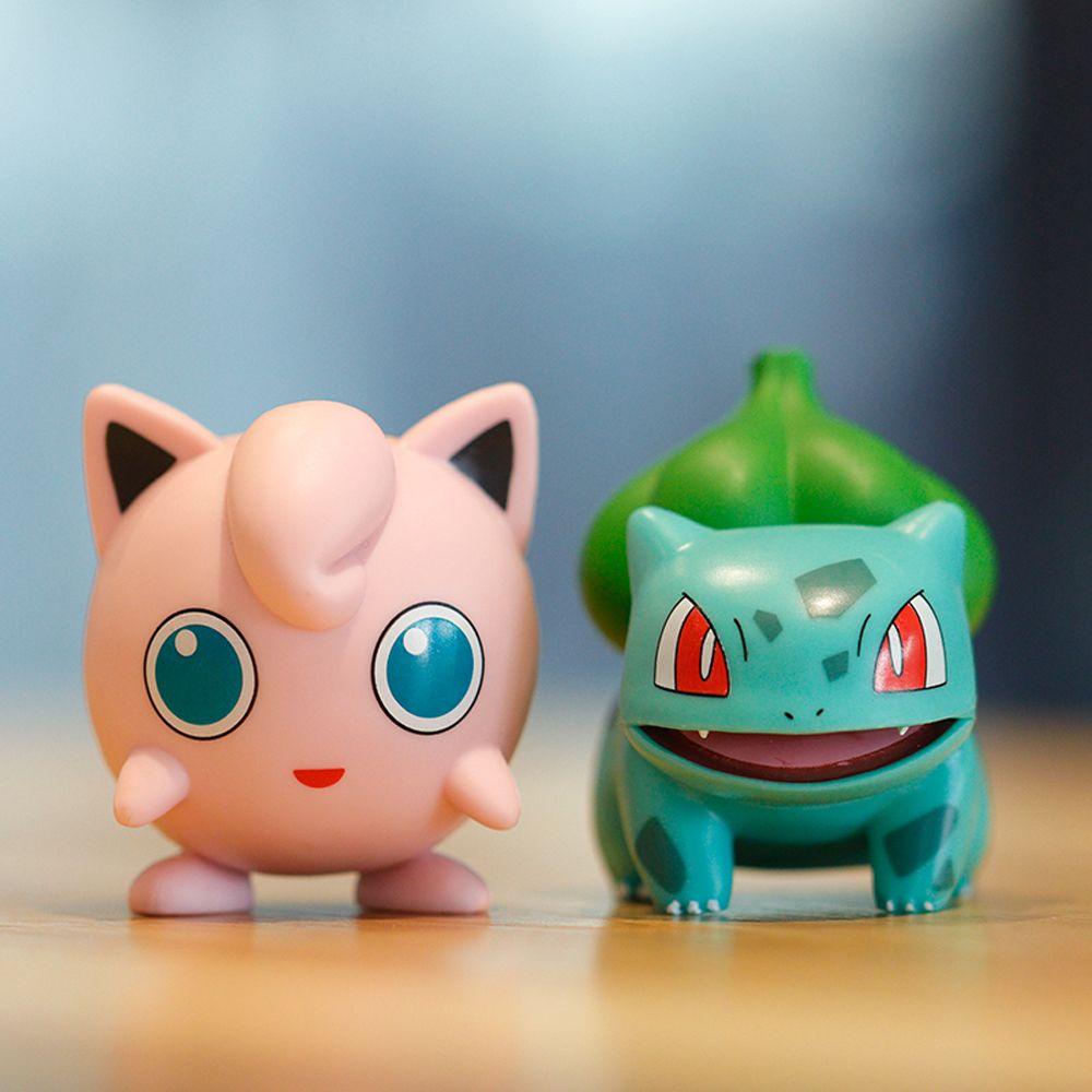 Bộ Sưu Tập Mô Hình Pokemon Jigglypuff Charmander Psyduck Squirtle REBUY1