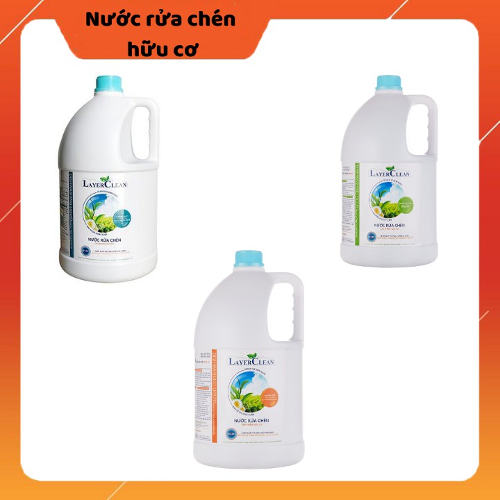 [Mua 1 tặng 1] Nước Rửa Chén Layer Clean 5 Lít - Tặng 1 chai 300ml bất kỳ