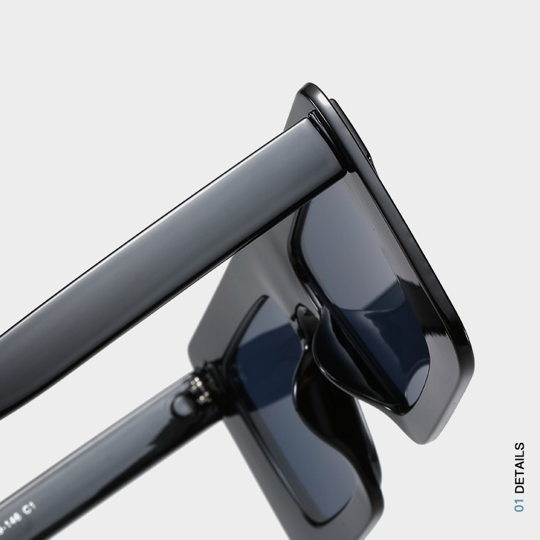 Kính mát gọng vuông bản to sang trọng cho nữ