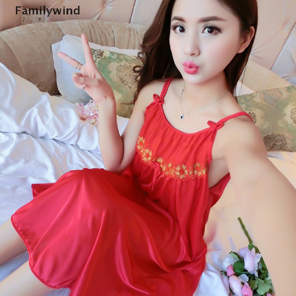 Đầm Ngủ Bằng Lụa Satin Plus Size Quyến Rũ