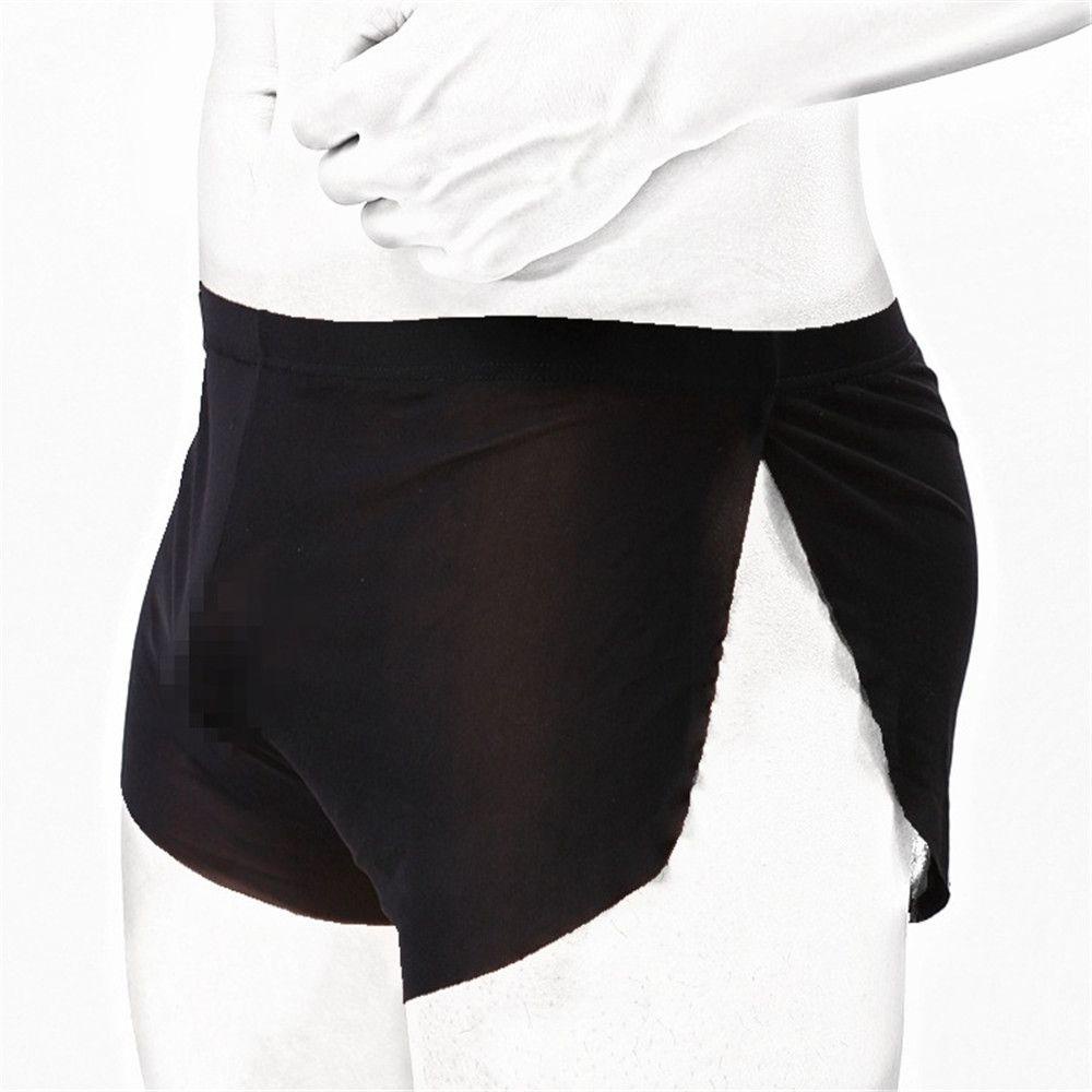 Quần Lót Boxer Vải Lụa Lạnh Siêu Mỏng Thoải Mái Size M-XXL Dành Cho Nam