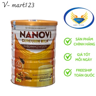 Xả_ 900g/hộp sữa nghệ - nanovi curcumin milk - sữa nghệ halanmilk- giải pháp hỗ trợ dinh dưỡng, tốt cho tiêu hóa, dạ dày