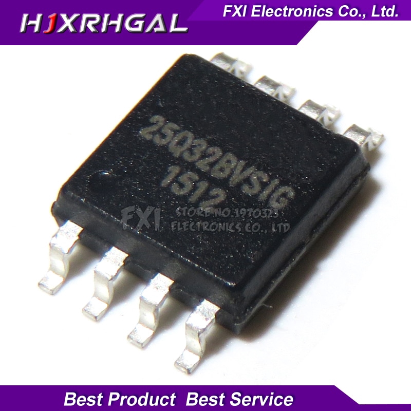 10 Cái / lốc W25Q32BVSIG W25Q32BVSSIG 25Q32BVSIG 25Q32BVSSIG 25Q32 SOP8 SMD SOP