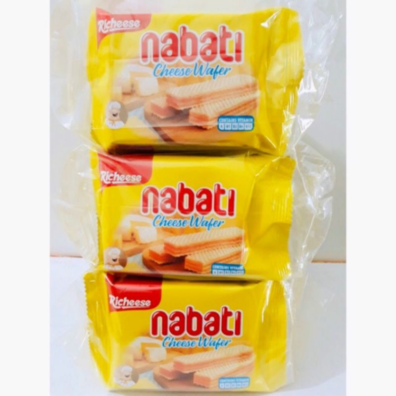 TÚI 10 GÓI BÁNH XỐP NABATI ( PHÔ MAI, SOCOLA ) 10x20G