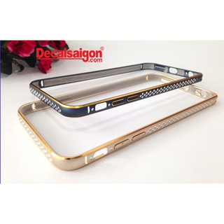 Ốp viền đính đá cao cấp IPhone 5/5S hiệu Coteetci