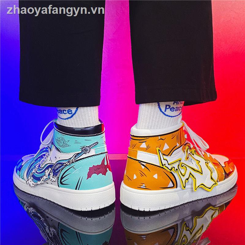 Giày Thể Thao Cổ Cao Thời Trang Dành Cho Nam | BigBuy360 - bigbuy360.vn