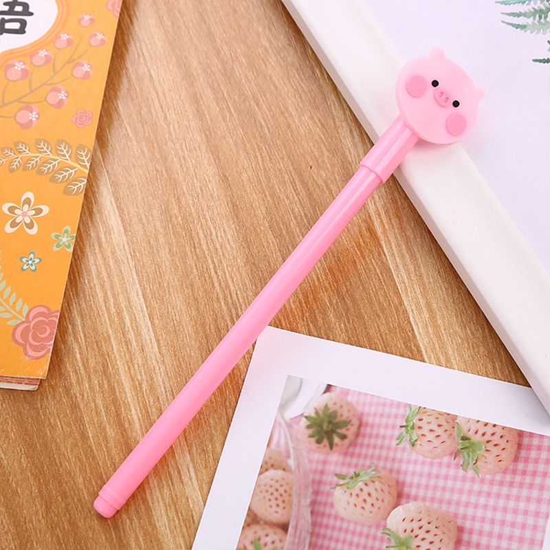 Bút Mực Gel Họa Tiết Động Vật Hoạt Hình Dễ Thương Sáng Tạo