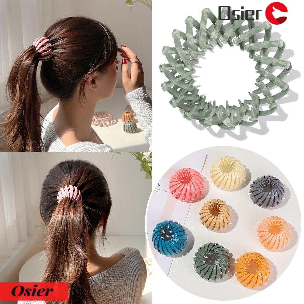 Osier1 Kẹp Tóc Tổ Chim Mở Rộng Vintage Cho Nữ