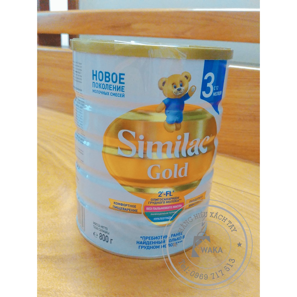 Sữa bột SIMILAC GOLD từ 1 đến 4 của Abbott 800g