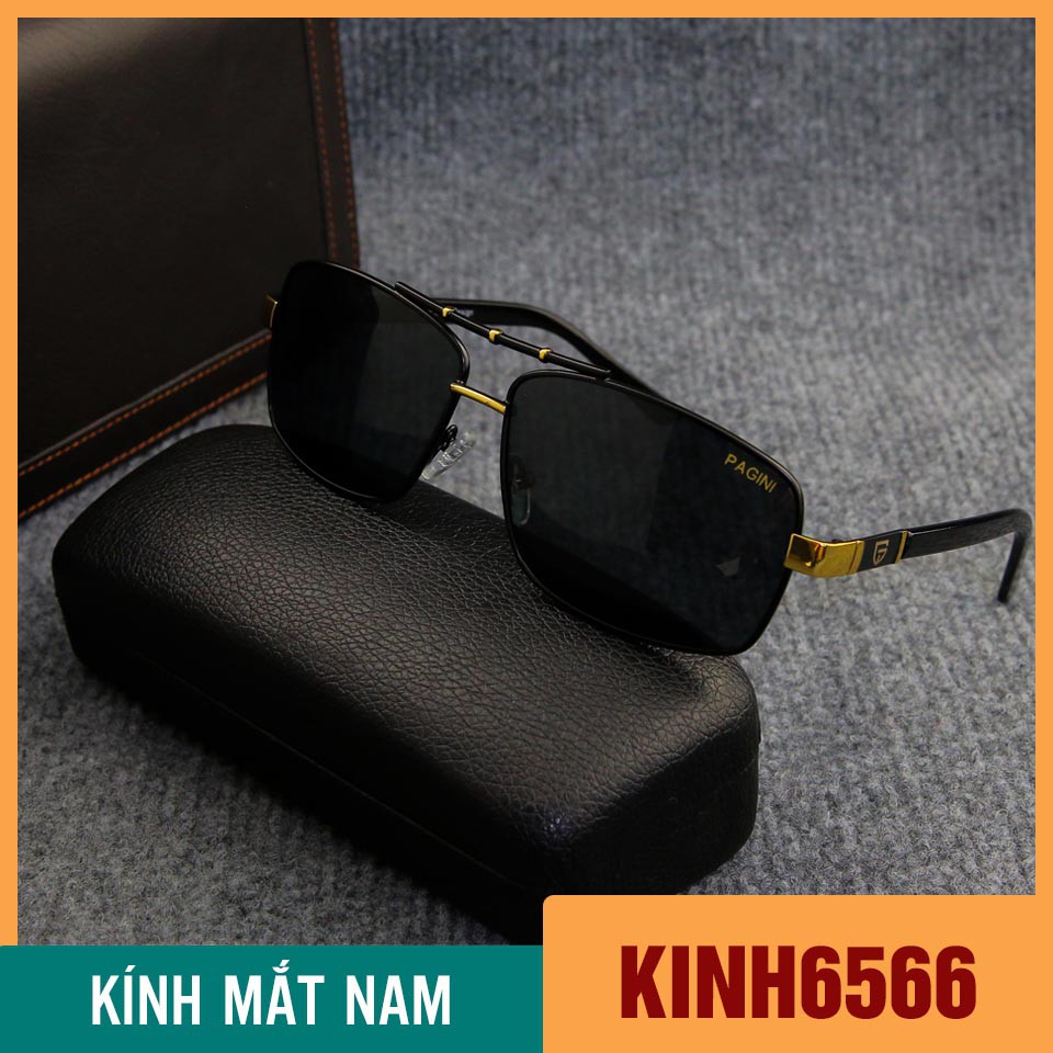 Kính Mát Nam Thời Trang Thương Hiệu Pagini KINH6566B Kiểu Dáng Korea Design Cao Cấp Cực Chất