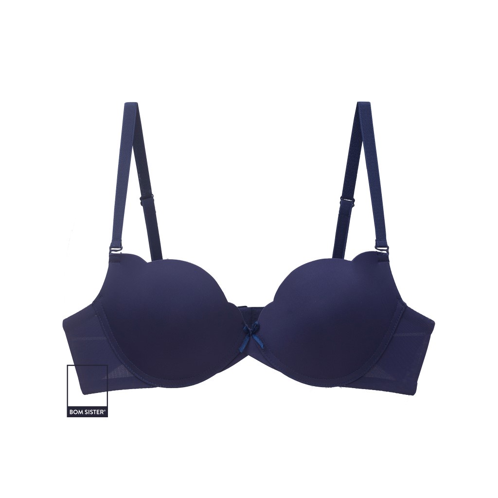 [Mã FARSBRBOM1 giảm 10% đơn 99K] Áo lót mút mỏng có gọng thun lạnh màu trơn nâng ngực tự nhiên BOM SISTER MU1002 | BigBuy360 - bigbuy360.vn