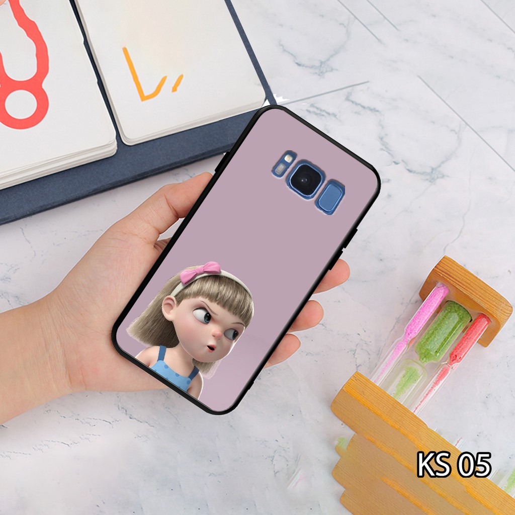 Ốp lưng Samsung S8/S8 Plus/S9/S9 Plus- in hình Baby Girl siêu đáng yêu, ngộ nghĩnh_KINGSTORE.HN_Ốp SS S8/S8P/S9/S9P