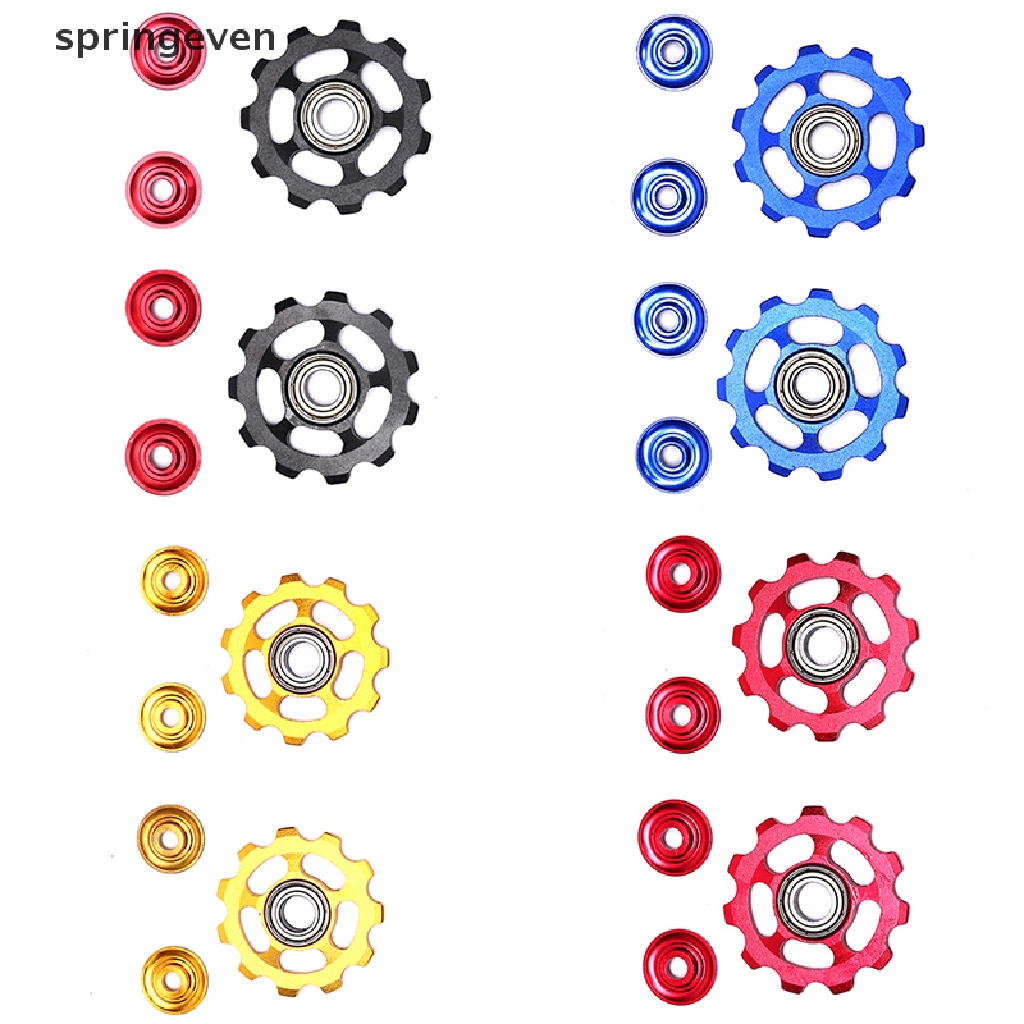2 Ròng Rọc Xe Đạp 11T Bằng Hợp Kim Nhôm