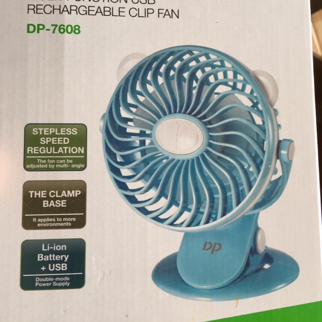 Quạt tích điện có đèn led