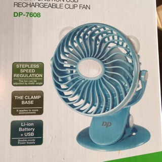 Quạt tích điện có đèn led