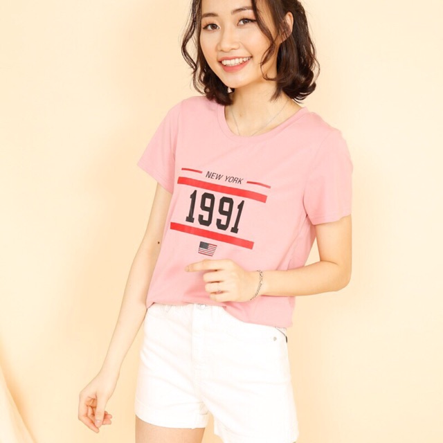 Áo T-Shirt Bershka