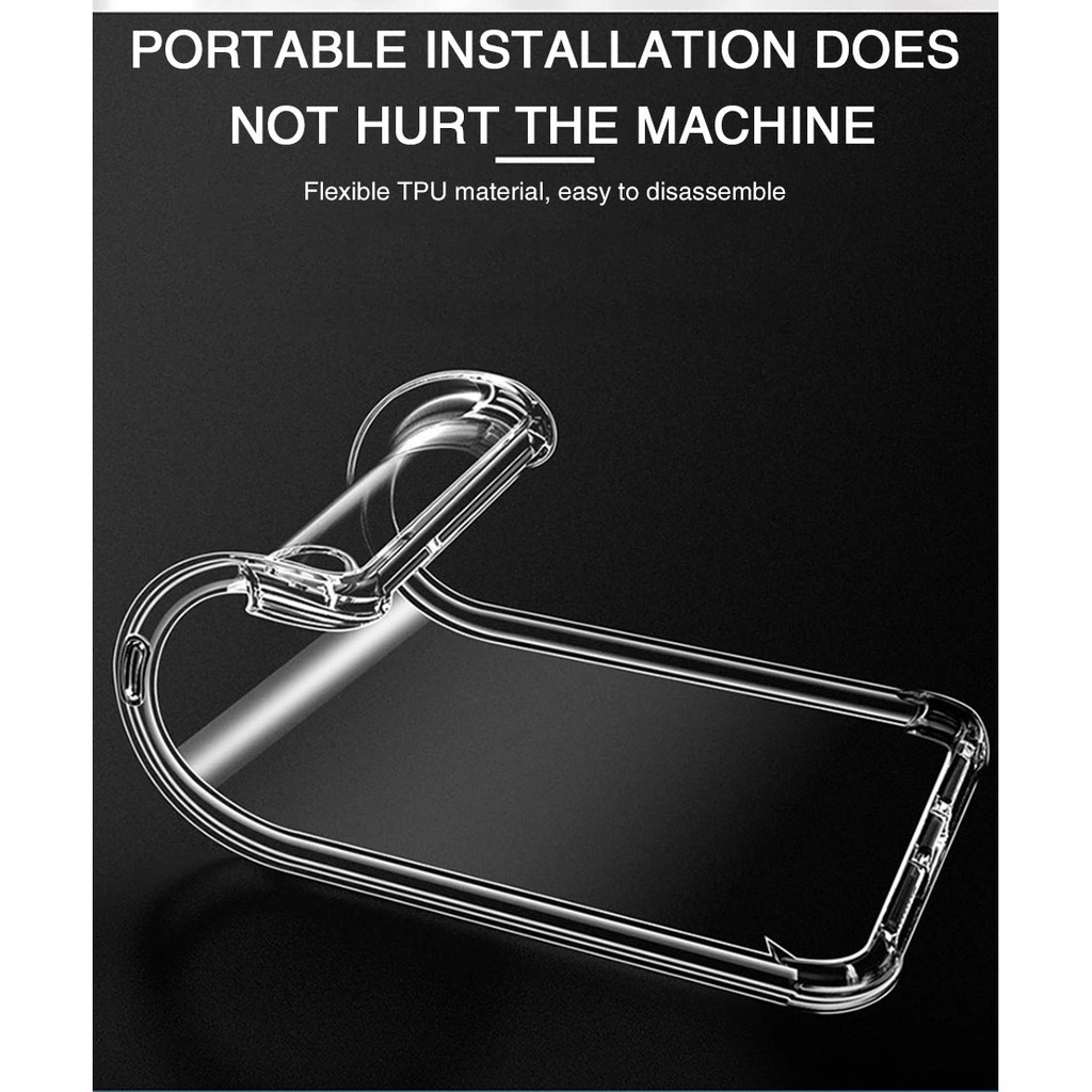 Ốp iện thoại silicon mềm trong suốt chống sốc dành cho Samsung Galaxy S21 FE S22 Plus + Ultra A22 M32 A32 M22 A52s A52 A12 M12 LTE 4g 5g