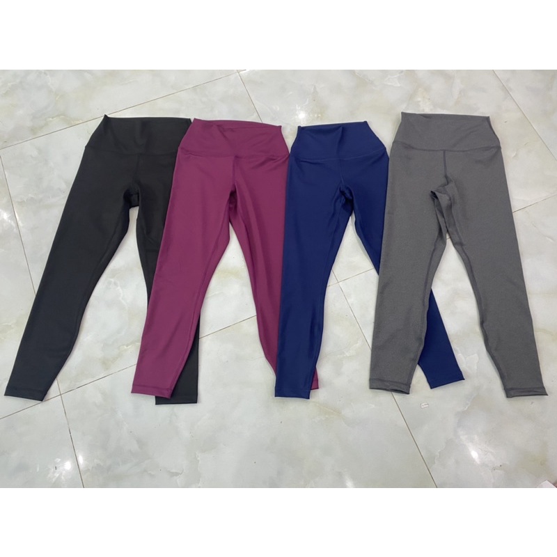 Quần tập dài Legging 90Degree lưng cao tập gym yoga thể thao