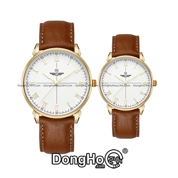 Đồng Hồ Nam Nữ Srwatch SG + SL 2089.4602RNT Dây Da Chính Hãng.