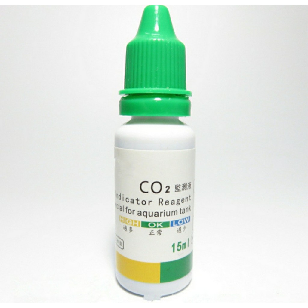 Dung dịch test Co2 Lọ 15ml Dung dịch kiểm tra nồng độ khí co2 trong nước