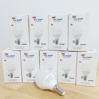 Combo 10 bóng đèn led búp G45 6W E14