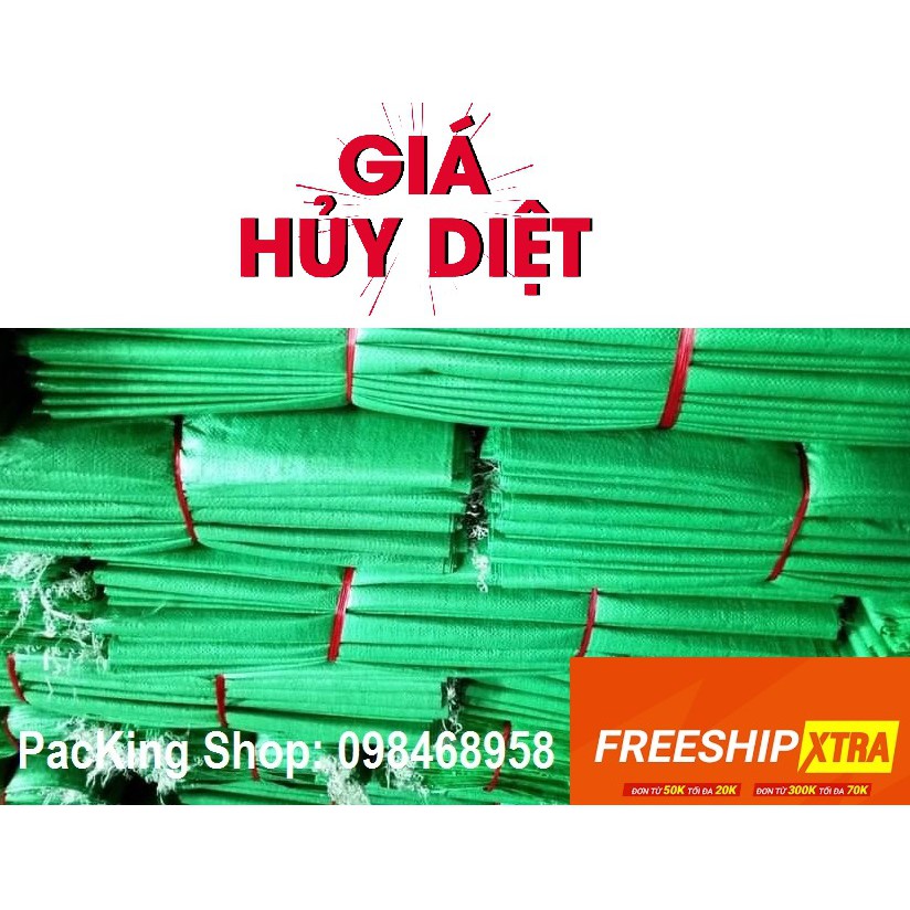 Bao dứa 50kg (bó 10 chiếc) 55x95cm - Bao tải đóng gói